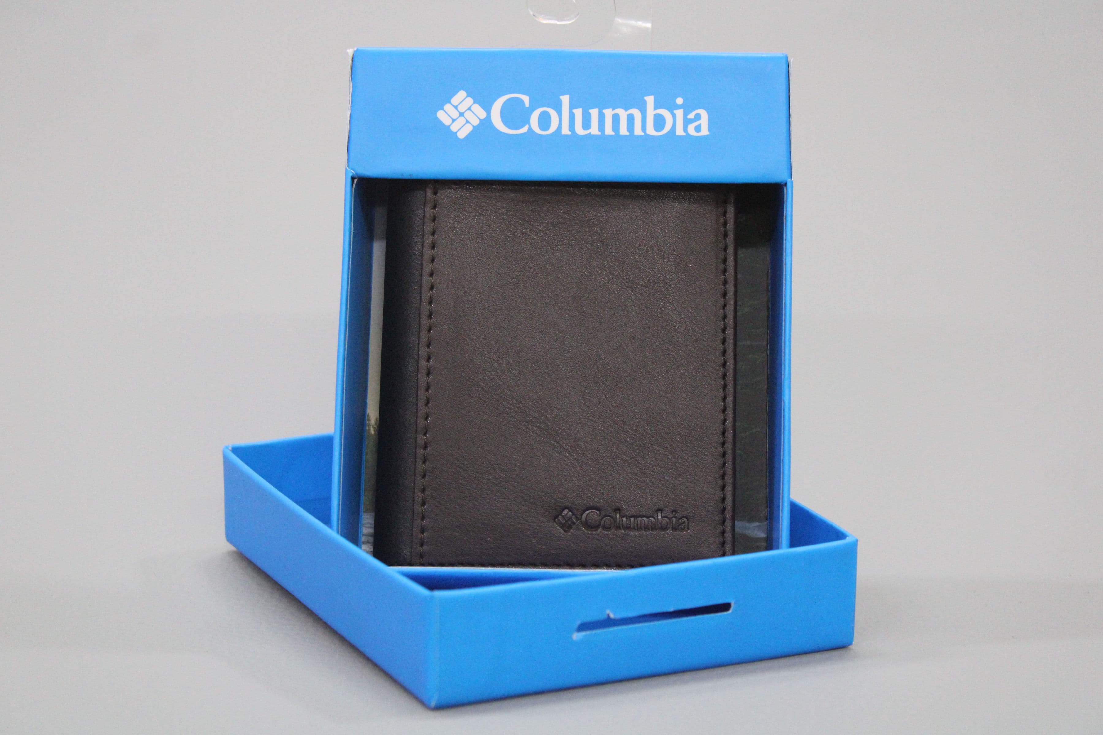 COLUMBIA BILLETERA DE CUERO CABALLERO 