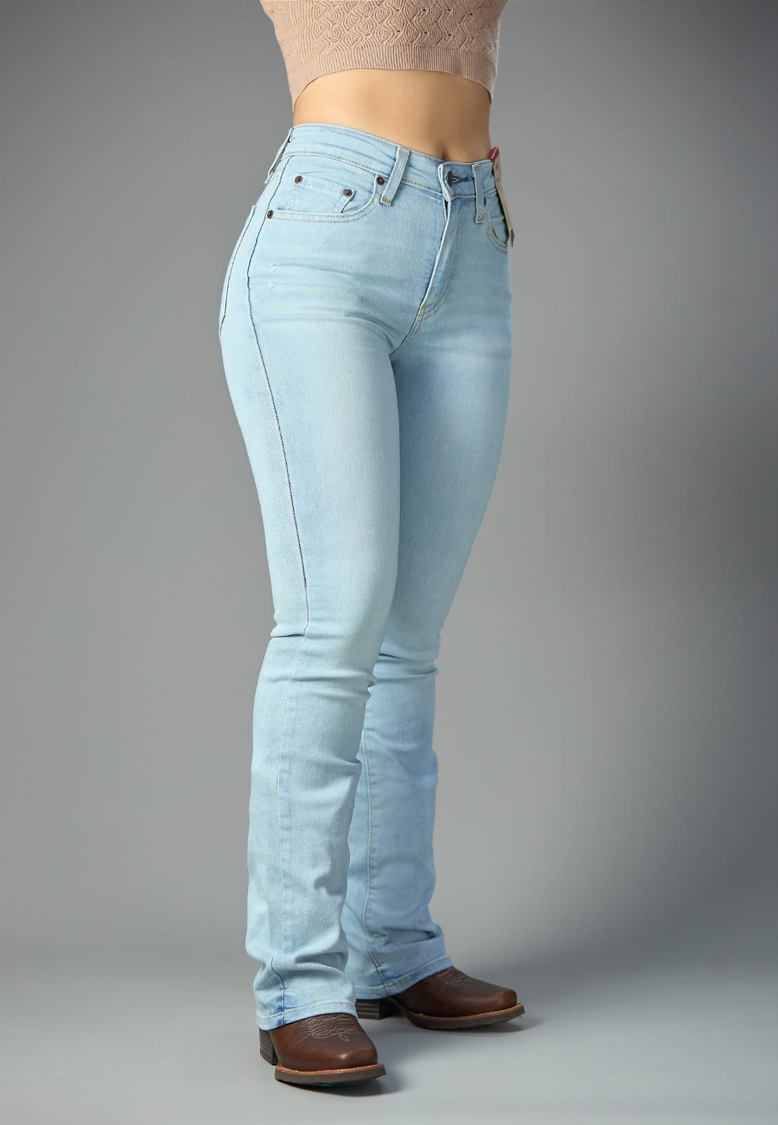 JEANS LEVIS DE MUJER 725 HIGH RISE STRAIGHT - Imagen 2