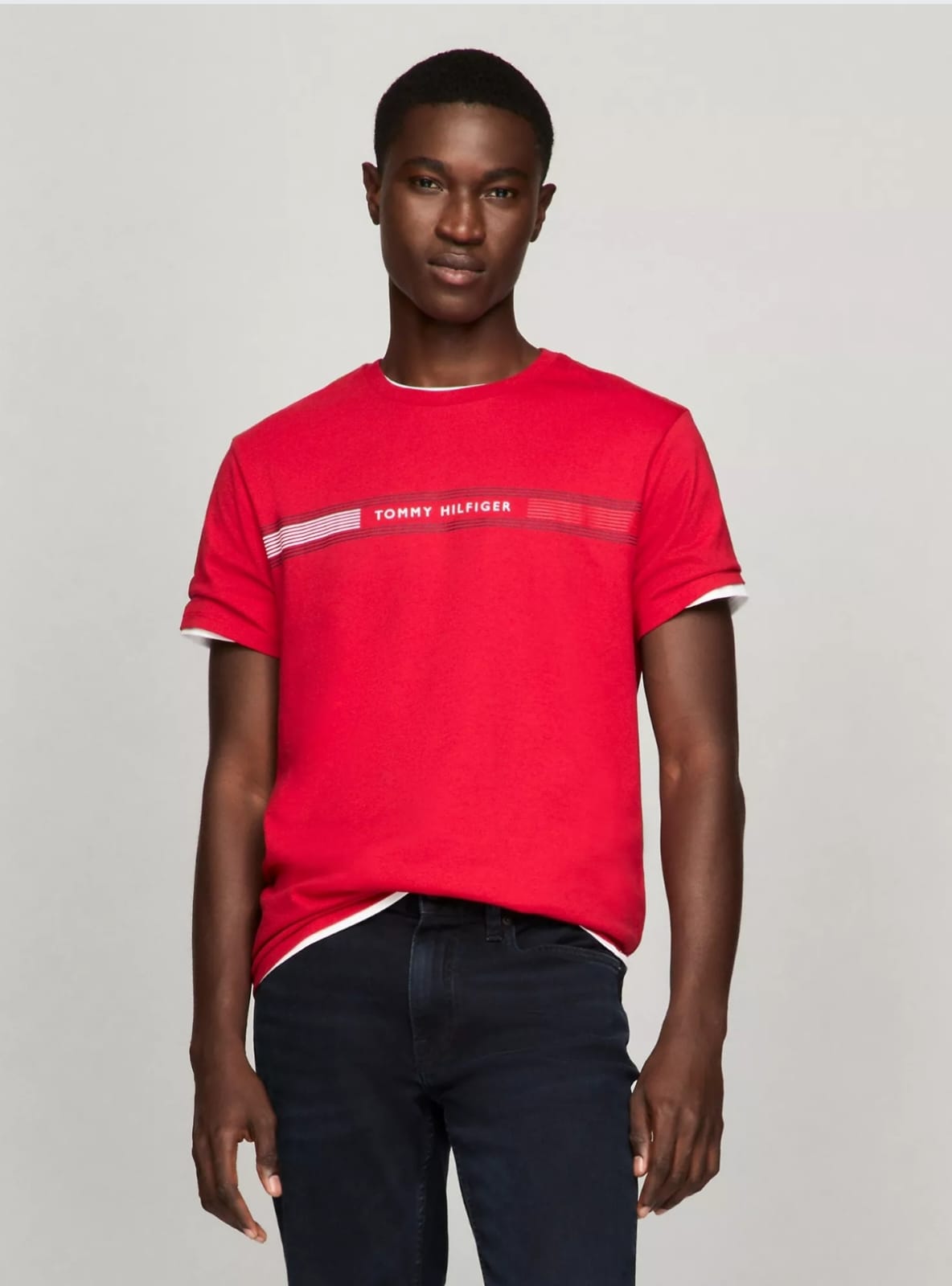 TOMMY HILFIGER CAMISETA CUELLO REDONDO CABALLERO