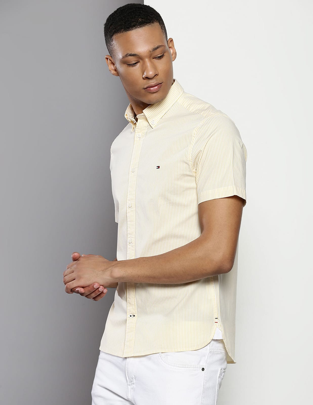 Tommy Hilfiger de Caballero Manga Corta