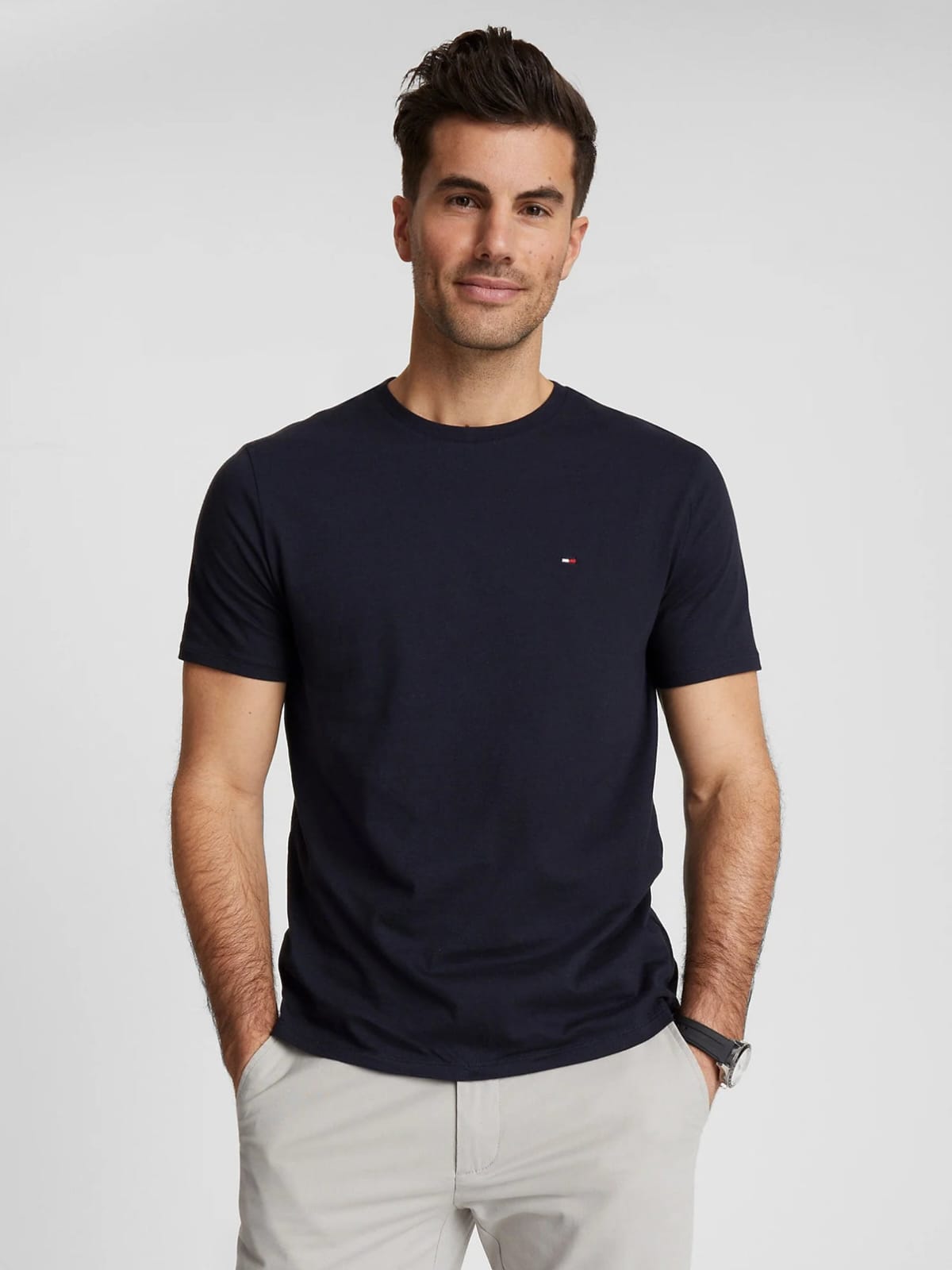 TOMMY HILFIGER CAMISETA CUELLO REDONDO CABALLERO